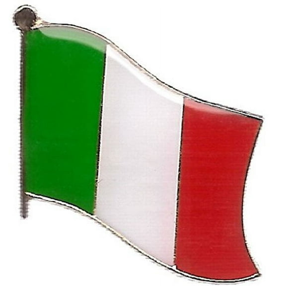 PACK OF 12 Italian Flag Lapel Pins, Italy Flag Pin (12)