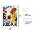 thumbnail image 2 of Dunhill Cigarettes - The Largest Stock in Barcelona - Beristain S.A. - Vintage Advertising Poster by Jacint Bofarull c.1932 - Japanese Unryu Rice Paper Art Print 24 x 32 in, 2 of 4