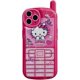thumbnail image 1 of Funda de dibujos animados para iPhone 13, funda retro kawaii con espejo de maquillaje, suave, a prueba de golpes, de TPU, para niñas, niños y adolescentes., 1 of 5
