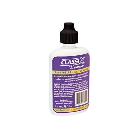 Xstamper ClassiX - Stamp ink - black - 2 fl.oz