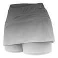 thumbnail image 4 of Lenpel Skorts for Women High Waisted Gradient Mini Workout Tennis Skirt with Shorts Summer Casual Athletic Skorts, 4 of 6
