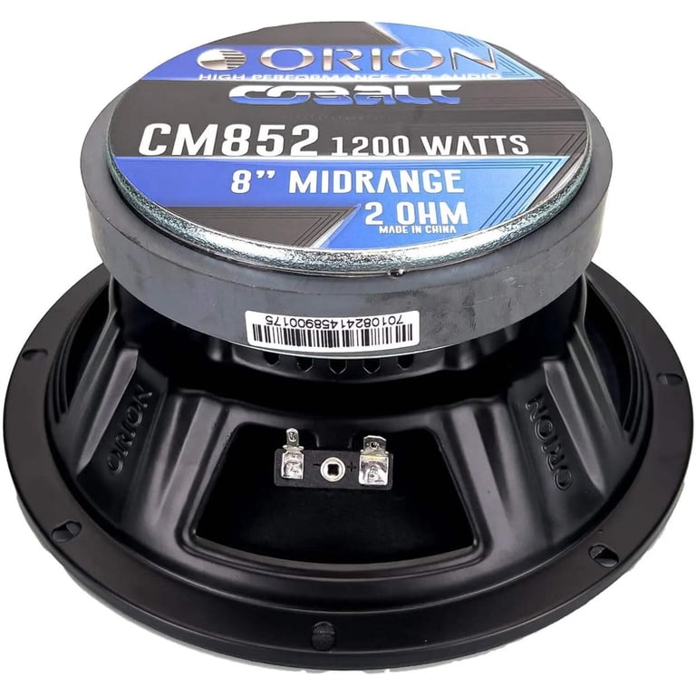 ORION COBALT CM855DC MID-BASS N/BULLET 8 INCHES WITH GRILL PAIR