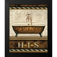thumbnail image 2 of Audit, Lisa 15x18 Black Modern Framed Museum Art Print Titled - Bourgoisie Bath I, 2 of 5