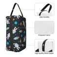 thumbnail image 5 of Uemuo Space Pattern Portable Toiletry Bags with Handle, Waterproof travel Make up Bags for Women, Large Capacity Travel Cosmetic Bags, 5 of 9