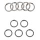 thumbnail image 1 of 10 piezas de anillos de mosquetones - mosquetón de aleación de zinc Clips de puerta  a de Mosquetones de bloque shamjiam  Mosquetón redondo, 1 of 6