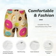 thumbnail image 5 of Balery Donuts Mens Swim Trunks Swim Shorts for Men Quick Dry Inseam Beach Shorts with Compression Liner Pocket-Large, 5 of 9