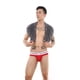 thumbnail image 4 of 1 paquete de toalla de baño suave para hombre, pantalones cortos, toalla de playa suave para nadar, manta (gris), 4 of 4