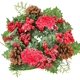thumbnail image 4 of Bienvenido Decoración De Bayas De Frutas Esmeriladas, Flores Navideñas De Acebo, Flores Artificiales, Arreglos Florales De Árboles De Navidad De Bayas, Coronas De Mesa Navideñas, Decoración Floral, 4 of 8