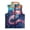 Axolotl in Bubbly Depths, variant on Polyester Warm Sleeveless Fleece Jacket for Casual Fall, Lightweight Sleeveless Jacket, Candy Cane Pine Cone Pattern