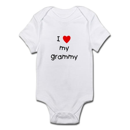 

CafePress - I Love My Grammy Infant Bodysuit - Baby Light Bodysuit