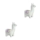thumbnail image 4 of Macetas suculentas Toystoory Maceta de cerámica ecológica Alpaca blanca 2Conjunto, 4 of 6