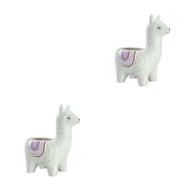 Yuarrent Macetas con forma de animal, macetas elegantes y duraderas para interiores y exteriores fáciles Type3 NO3