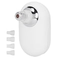 thumbnail image 2 of Máquina eléctrica de eliminación de espinillas 5 en 1, limpiador de poros faciales con succión al vacío (blanco + plateado), 2 of 14
