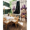 thumbnail image 5 of nqOlkjepod Outdoor Curtains for Patio Waterproof, Cute Broaw Animal Outdoor Privacy Panels Grommet, Groundhog Festival Pastoral Carrot Blackout Outside Curtains for Porch/Cabana 54"x95", 1 Panel, 5 of 8