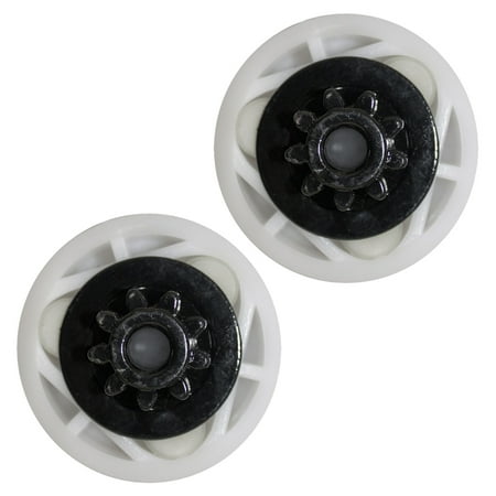 Truck Parts Gears - Pair Set Power Window Lift Motor Gears 9 Tooth with Rollers Replacement for Ford Pickup Truck SUV Van