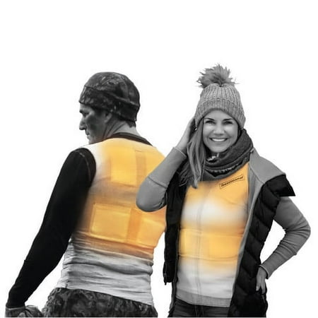Under Warmer Heated Compression Fitted Base Layer T-Shirt (Men s and Women s)