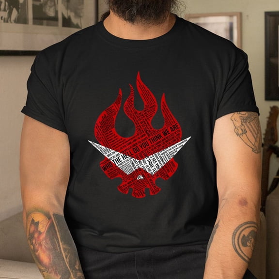 Gurren Lagansn Typography Shirt