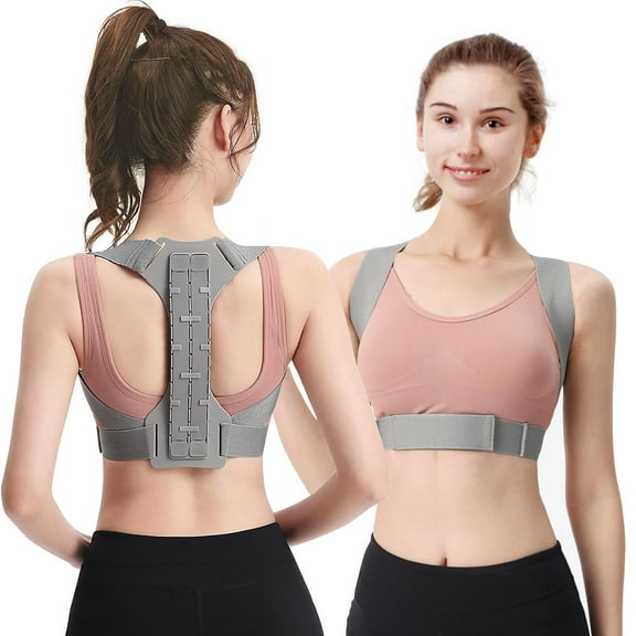 Posture Corrector for Women and Men, Adjustable Back Straightener, Upper Back Support Brace, Hunchback Posture Corrector - Relieves Neck, Shoulder, Back Pain