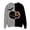 B, variant on Hello Pumpkin Sweatshirt, for Women Patchwork Pumpkin Face Print Casual Sweatshirt Casual Fit for Everyday Wear Crew Neck Long Sleeved