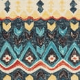 thumbnail image 4 of SAFAVIEH Aspen Cenric Southwestern Wool Runner Rug, Blue/Red, 2'3" x 5', 4 of 6