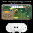 thumbnail image 3 of Controlador inalámbrico Bluetooth con joysticks rumble vibración gamepad para Switch/Switch pro Android/pc /PS3 Xemadio 2033311-1, 3 of 9
