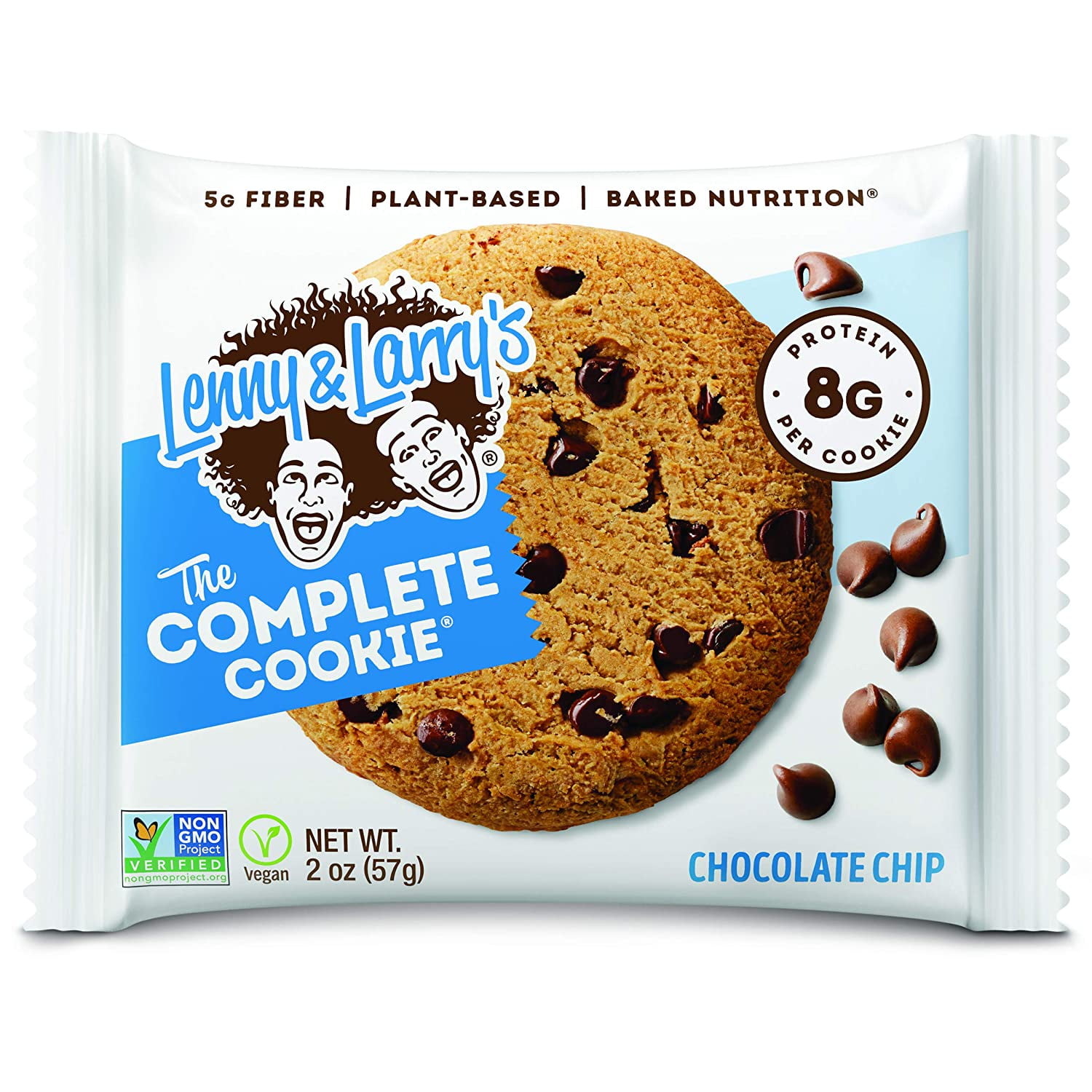Lenny & Larry's The Complete Cookie Snack Size, Chocolate Chip, Soft