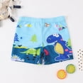thumbnail image 2 of NIEWTR Toddler Kids Swim Trunks Quick Dry Boys Beach Shorts Casual Summer Swimwear Children Bathing Suit 1T 2T 3T 4T 5T(Dark Blue,3-4 Years), 2 of 6