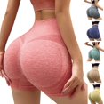 thumbnail image 2 of Pantalones Cortos Deportivos De Cintura Alta Para Mujer/shorts Ajustados De Melocotón/Aumento De Cadera/Secado Rápido/Transpirable/Entrenamiento fitnesspangjing, 2 of 4