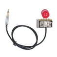 thumbnail image 4 of Morse Code Keyer, Small Sturdy CW Morse Code Key Brass Resin Portable Easy To Use  for Camping, 4 of 7