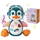 thumbnail image 1 of Penguin Baby Crawling Toys interactivos musicales no tóxicos para 3-6Y (Azul A), 1 of 9