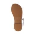 thumbnail image 2 of bebe Girl's Open-Toe Flat Sandals with Medallion Accent for Toddler, Little Kid & Big Kid, 2 of 8