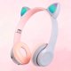 thumbnail image 4 of Auriculares inalámbricos Macarena Cat Ear RGB Bluetooth Canceción de ruido, 4 of 8