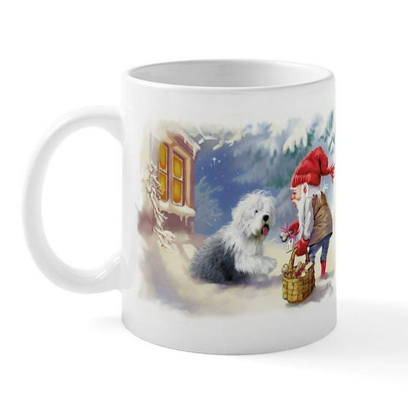CafePress - Christmas Mug - 11 oz Ceramic Mug - Novelty Coffee Tea Cup