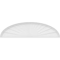 thumbnail image 3 of Ekena Millwork 68"W x 18"H x 2"P Elliptical Sunburst Architectural Grade PVC Pediment, 3 of 7