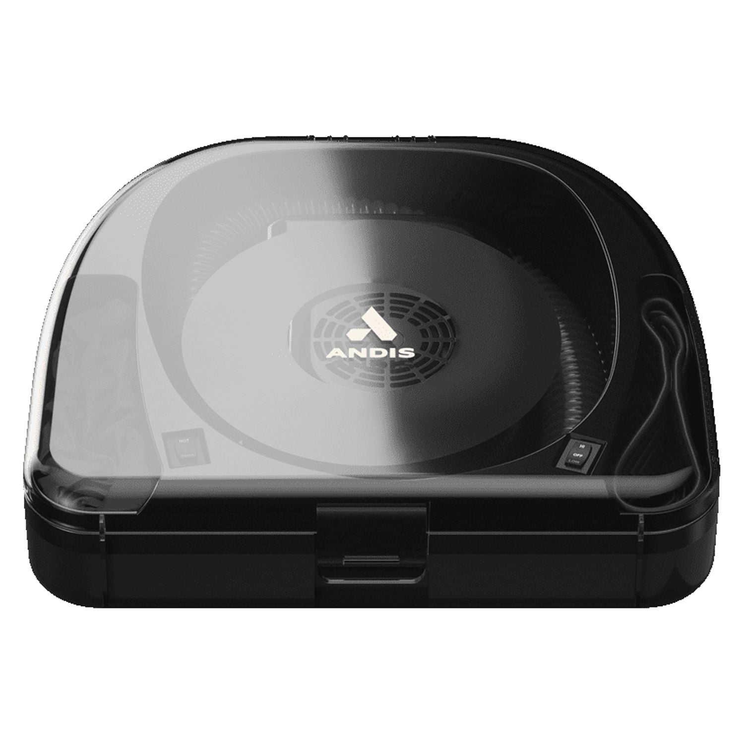 Andis Professional Bonnet Hair Dryer, Ionic 500 Watts, Black