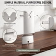 thumbnail image 5 of Pot Lid Holder,Lid Daddy For Crockpot,Crock Pot Lid Holder,Slow Cooker Lid Holder Fits Most Crockpots,Hands-free Cooking,Space-saving Design,Fits Most Lids for Home & Apartment Kitchens, 5 of 9