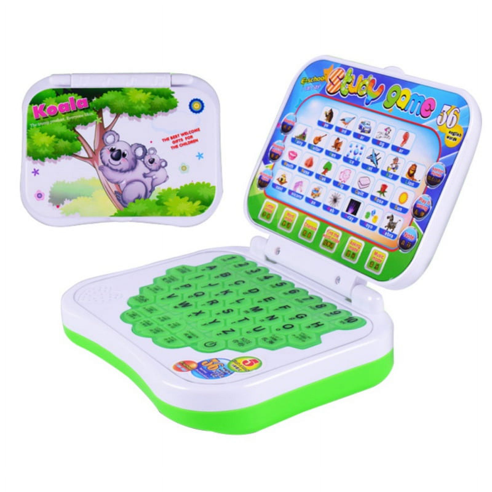 Toy Computer Laptop Tablet Baby Children Educational Learning Machine Toys Electronic Kids Study Game - image 4 of 14