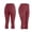 A19 Wine, variant on Xdegoge Capri Leggings for Women High Waisted Yoga Pants with Side Pockets Cropped Workout Activewear Tummy Control Athletic Bottoms Gym Running