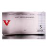 V Stretch White Vinyl Gloves (Small / 100 Pc)