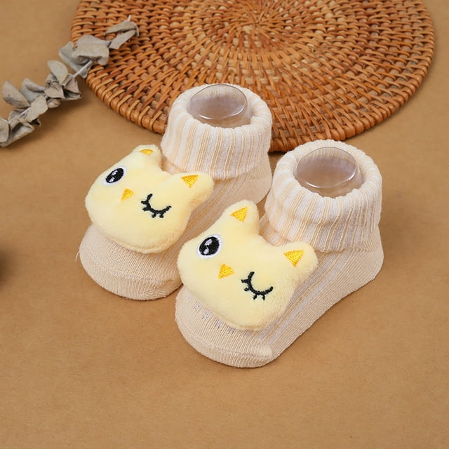 Adorable Cartoon Baby Socks for Girls – for Tiny Feet