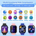 thumbnail image 7 of SZBXD Kids Smart Watch ,Smartwatch for Kids with  Cameras 18 Games Videos Music Pedometer Record Alarms, Christmas Birthday Gift for Boys Girls(Blue), 7 of 7