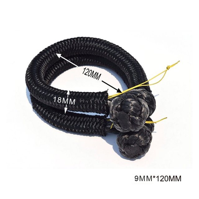 UHMWPE Soft Shackles,ATV Winch Shackle For Auto Parts,Synthetic Winch Cable,Kevlar Rope Shackle ,Easy to Use