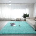 thumbnail image 1 of Alfombra con patrón de lana de seda Tie dye, sala de estar, dormitorio, cojín de cabecera, pelo largo, grosor lavable de 4cm, 1 of 4