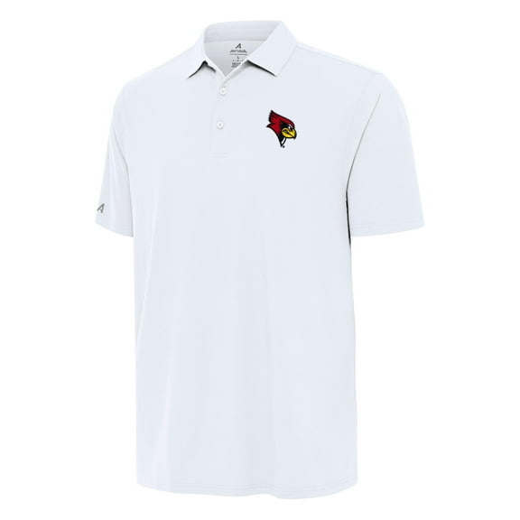Men's Antigua White Illinois State Redbirds Era Polo