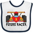 thumbnail image 3 of Inktastic Race Car Racing Boys Baby Bib, 3 of 4