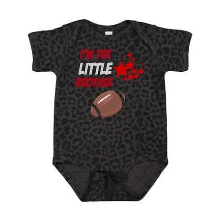

Inktastic I m the Little Brother Football Gift Baby Boy Bodysuit