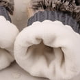 thumbnail image 5 of BKQCNKM Gloves for Cold Weather Winter Gloves Hedgehog Cartoon Cotton Gloves Warm Knitted Women's Fleece Thick Winter Gloves Winter Gloves Women, Dark Gray One Size, 5 of 6