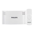 thumbnail image 1 of Kit de timbre inalámbrico Philips DES1120W/27 150 m blanco, 1 of 6