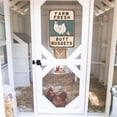 thumbnail image 5 of Bestylez Funny Chicken Coop Sign Vintage Chicken Sign - Farm Fresh Butt Nuggets Sign Outdoor Chicken Decor 8" * 12" (277), 5 of 5
