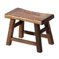 thumbnail image 4 of Solid Wooden Step Stool Wooden Foot Stool Kids Wooden Bench Small Wood Bench Kitchen Step Stool Wood Plant Stand for Bathroom Kitchen Living Room, 4 of 9